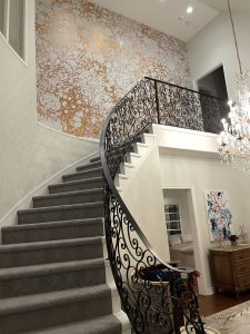 metal interior railings