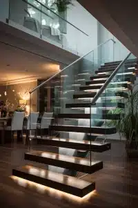 Modern Glass Railings Ideas For Staircases in 2025 12 glass railings 8