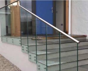 316 ss glass railing
